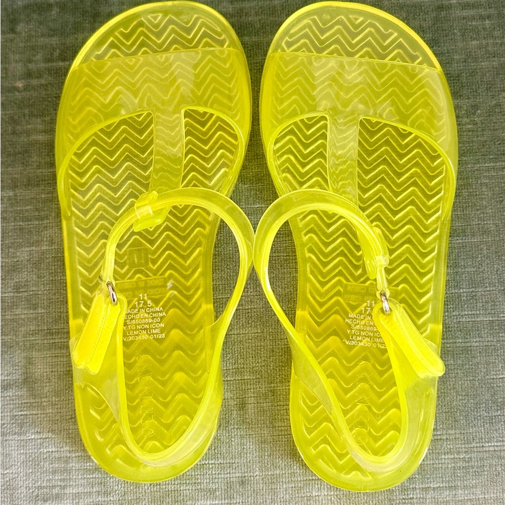 Kids Yellow Sandals